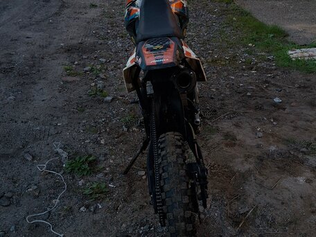 2017 YCF Bigy 125MX, оранжевый, 75000 рублей, вид 3
