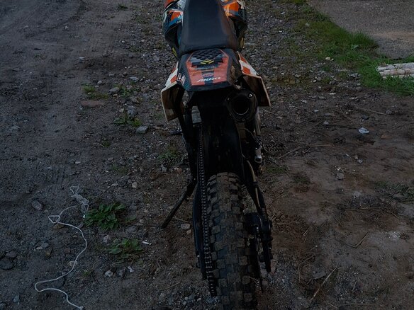 2017 YCF Bigy 125MX, оранжевый, 75000 рублей - вид 2