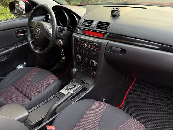 2006 Mazda 3 I (BK) Рестайлинг, красный, 480000 рублей - вид 11
