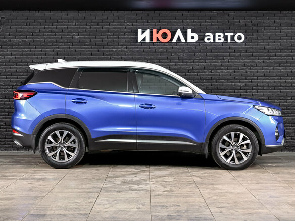 2021 Chery Tiggo 7 Pro I, синий, 1640000 рублей - вид 9