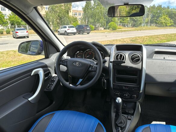 2025 Lada (ВАЗ) Largus I Рестайлинг, синий, 1450000 рублей - вид 8