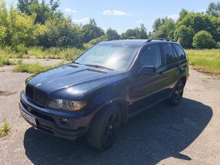 2003 BMW X5 3.0i I (E53) Рестайлинг, синий, 870000 рублей, вид 1