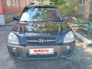 2006 Hyundai Tucson I, чёрный, 790000 рублей, вид 2