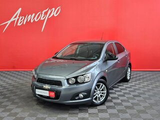 2014 Chevrolet Aveo II, серый, 799000 рублей, вид 1