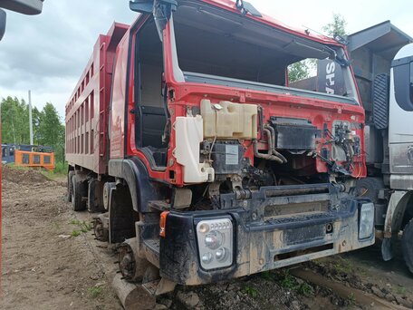 2023 IVECO-Hongyan 8x4 (CQ3406), красный, 826965 рублей, вид 2