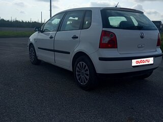 2002 Volkswagen Polo IV, белый, 290000 рублей, вид 4