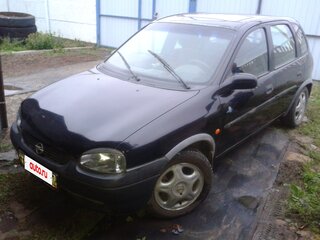 1998 Opel Corsa B, чёрный, 160000 рублей, вид 2