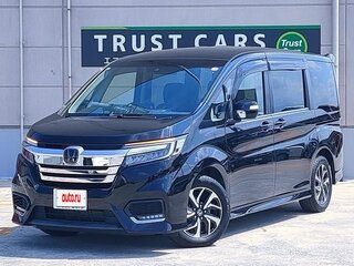 2017 Honda Stepwgn Spada V, чёрный, 1590000 рублей, вид 1