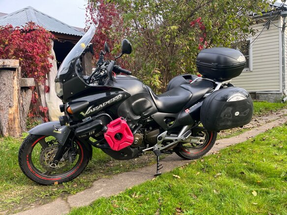 2000 Honda XL1000V Varadero, чёрный, 320000 рублей - вид 1