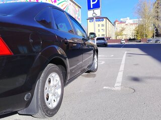 2011 Ford Focus II Рестайлинг, чёрный, 450000 рублей, вид 5