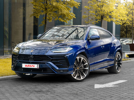 2019 Lamborghini Urus I, синий, 17500000 рублей, вид 1
