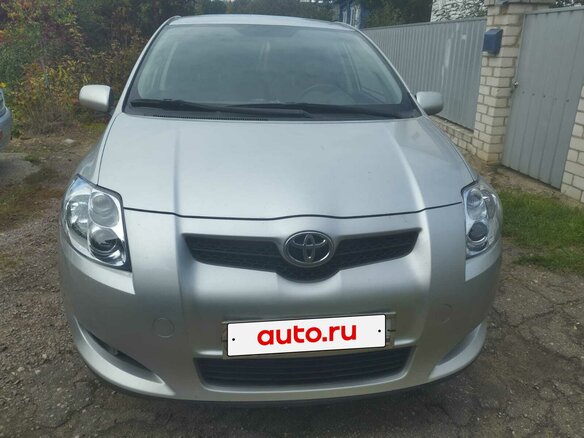 2007 Toyota Auris I, серый, 645000 рублей