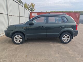 2008 Hyundai Tucson I, зелёный, 450000 рублей, вид 4