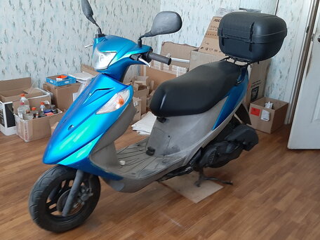 2011 Suzuki Address 125, синий, 120000 рублей, вид 1