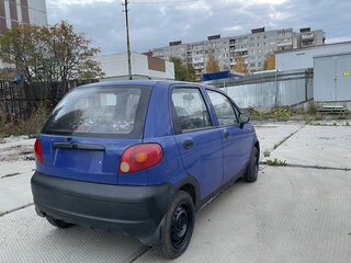 2007 Daewoo Matiz I Рестайлинг, голубой, 130000 рублей, вид 4