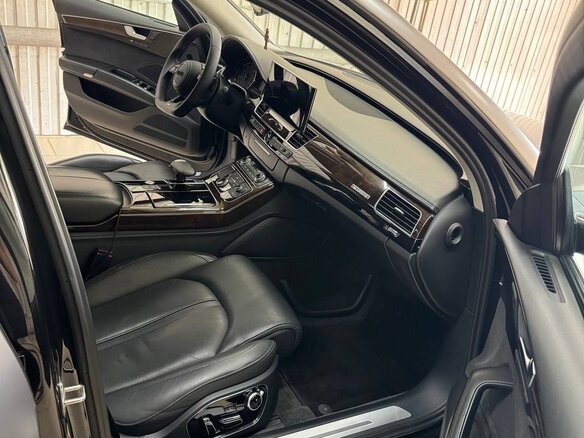 2014 Audi A8 III (D4) Рестайлинг, чёрный, 2600000 рублей - вид 8