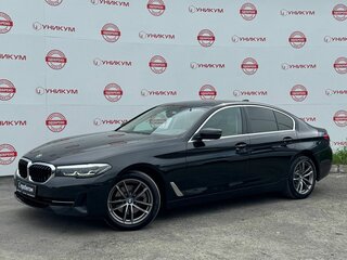2021 BMW 5 серии 520i VII (G30/G31/G38) Рестайлинг, чёрный, 3499000 рублей, вид 1