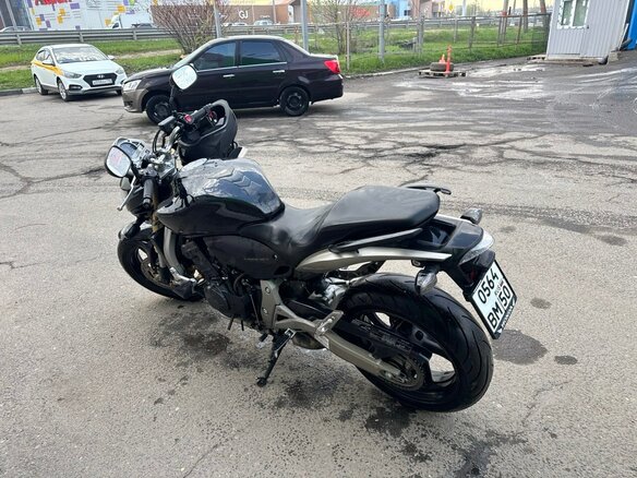 2007 Honda CB 600F Hornet, чёрный, 470000 рублей - вид 2