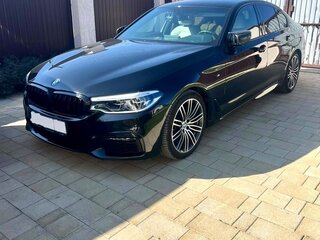 2019 BMW 5 серии 530i xDrive VII (G30/G31/G38), чёрный, 3970000 рублей, вид 1
