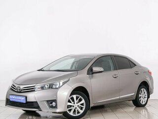 2013 Toyota Corolla XI (E160, E170, E180), коричневый, 1359000 рублей, вид 3