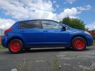 2008 Nissan Tiida I, синий, 430000 рублей, вид 3