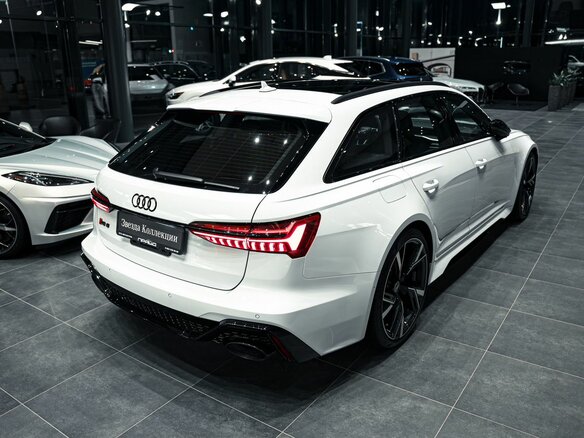 2022 Audi RS 6 IV (C8), белый, 13200000 рублей - вид 3