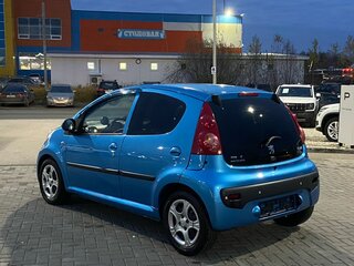2007 Peugeot 107 I, голубой, 420000 рублей, вид 4