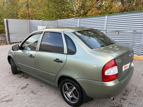 2011 Lada (ВАЗ) Kalina I, зелёный, 215000 рублей, вид 5