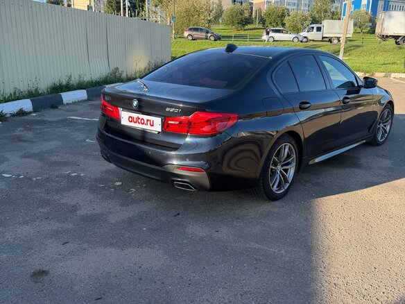 2019 BMW 5 серии 530i xDrive VII (G30/G31/G38), чёрный - вид 5