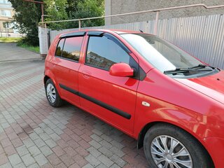2008 Hyundai Getz I Рестайлинг, красный, 265000 рублей, вид 4