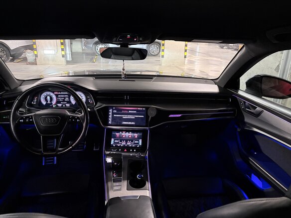 2018 Audi A6 55 TFSI V (C8), синий, 2835000 рублей - вид 10