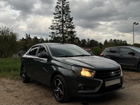 2016 Lada (ВАЗ) Vesta I, зелёный, 690000 рублей, вид 3