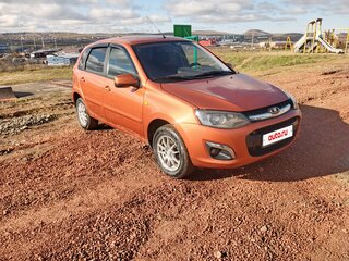 2013 Lada (ВАЗ) Kalina II, оранжевый, 470000 рублей, вид 3
