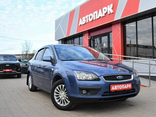 2007 Ford Focus II, синий, 439000 рублей, вид 1