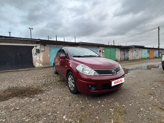 2008 Nissan Tiida I, красный, 430000 рублей, вид 2