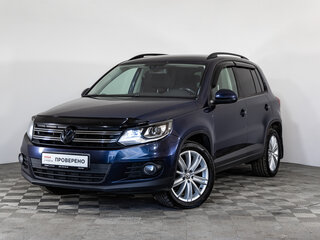 2011 Volkswagen Tiguan I Рестайлинг, синий, 699000 рублей, вид 1