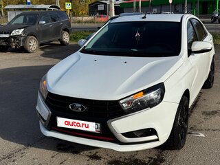 2019 Lada (ВАЗ) Vesta I, белый, 970000 рублей, вид 1
