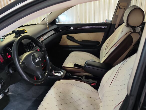 2002 Audi A6 II (C5) Рестайлинг, синий - вид 9