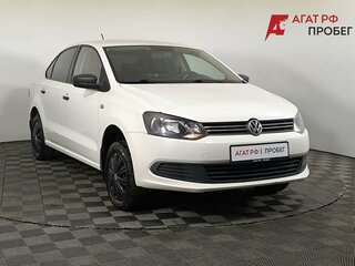 2013 Volkswagen Polo V, белый, 799000 рублей, вид 3