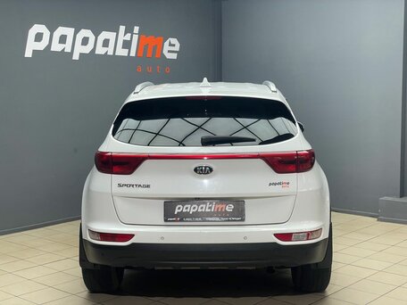 2017 Kia Sportage IV, белый, 1949000 рублей, вид 4