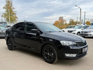 2016 Skoda Rapid I, чёрный, 1285000 рублей, вид 4