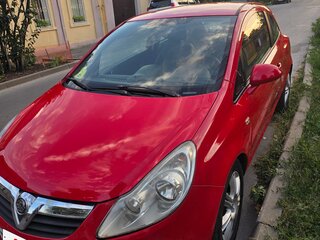 2008 Opel Corsa D, красный, 550000 рублей, вид 1