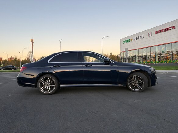2019 Mercedes-Benz E-Класс 220 d V (W213, S213, C238), синий, 3500000 рублей - вид 14