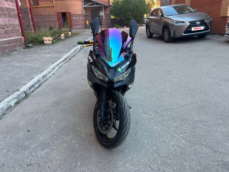2019 Kawasaki Ninja 400, чёрный, 470000 рублей, вид 3