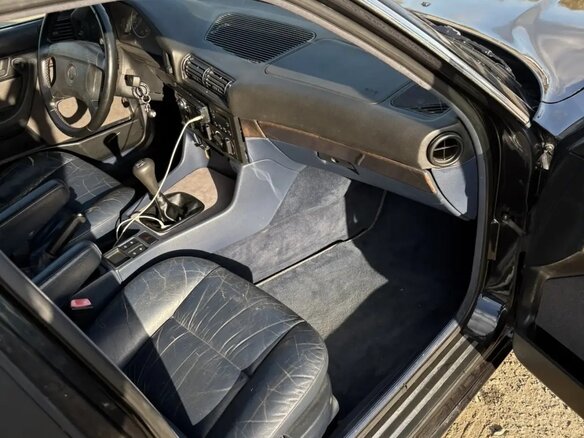 1994 BMW 5 серии 525i III (E34), чёрный, 820000 рублей - вид 8