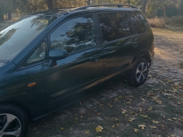 2002 Mazda Premacy I (CP), зелёный - вид 3