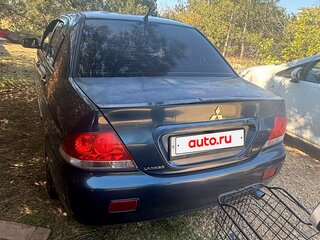 2006 Mitsubishi Lancer IX Рестайлинг, синий, 520000 рублей, вид 3