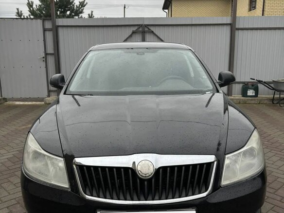 2009 Skoda Octavia II (A5) Рестайлинг, чёрный, 370000 рублей