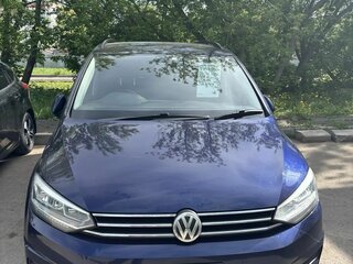 2016 Volkswagen Touran II, синий, 1300000 рублей, вид 1