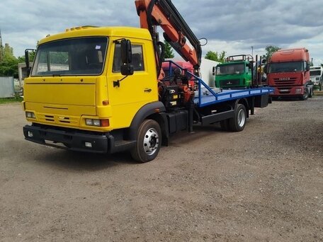 2006 КамАЗ 4308, жёлтый, 3190000 рублей, вид 1